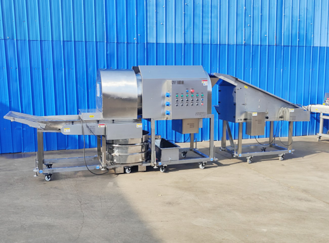Roller powder machine